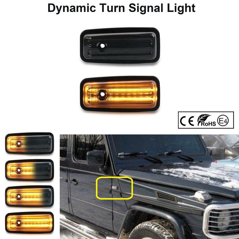 LED SIJALICE, BOCNI DYNAMIC MIGAVCI - MERCEDES G Klasa PL202011146 Beograd Zemun